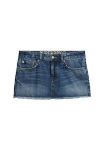 Мини юбка Superdry, Blue denim