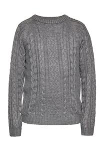 Пуловер MO Strick, цвет Grau Melange