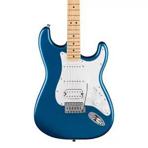 Fender Standard Stratocaster HSS MP Белая накладка Aqua Marine Metallic