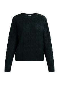 Свитер DreiMaster Strick, темно-зеленый