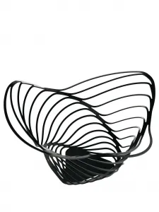 Миска trinity, 7х26х27 см, Alessi, черный