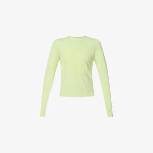 Топ Sweaty Betty с длинным рукавом, зеленый