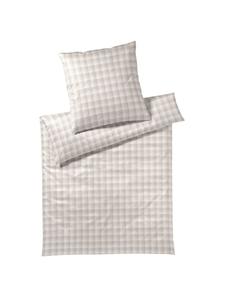 Постельное белье Soft Checks кремового цвета JOOP!, 160x210 см (65x100 см)