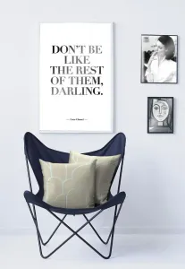 Чехол на подушку APELT "Vision", (1 шт.), без наполнения 49х49 см, серо-коричневый/бирюзовый