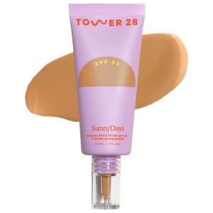 Тонирующий солнцезащитный крем SunnyDays SPF 30 Tower 28 Beauty, 1 oz/30 mL, 30 PCH