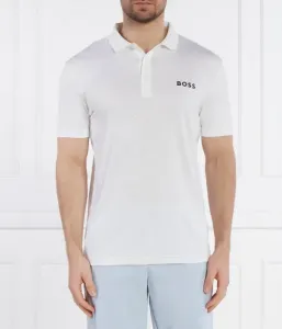 Поло Paddytech regular fit Boss Green, белый