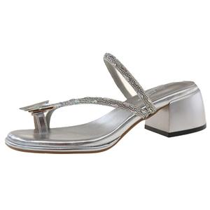 TAFN Стойкие к истиранию слайды-сандалии Women's Silver