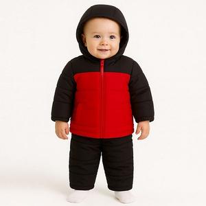 Детский утепленный комбинезон с капюшоном для мальчика Carter'S, Red