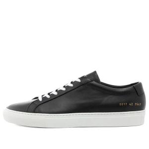 Кроссовки achilles low 'black white sole' Common Projects, черный