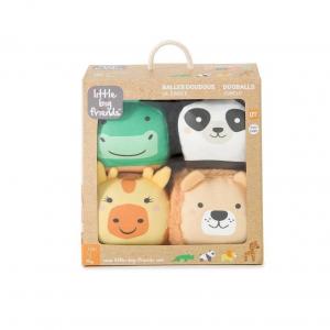 Little Big Friends 4 сенсорных шарика DooBalls Jungle