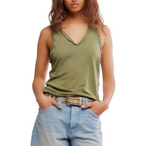 Майка Easy Tank - женская Free People Free People, Peat Moss