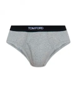 Трусы с логотипом Tom Ford, серый