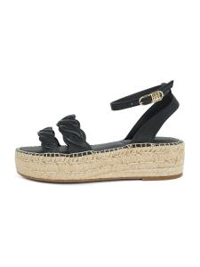 Босоножки на ремешках TOMMY HILFIGER Rope, черный