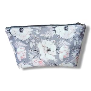 Женская косметичка, кошелек-органайзер, чехол, косметичка, бархатные цветы Uszyciuch