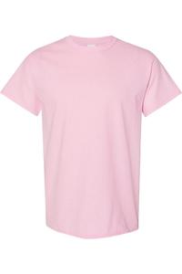 Футболка из плотного хлопка Gildan, светло-розовый