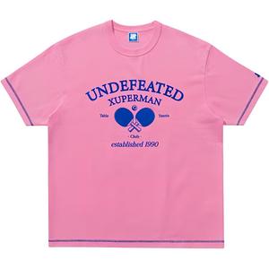 Футболка унисекс UNDEFEATED, розовый