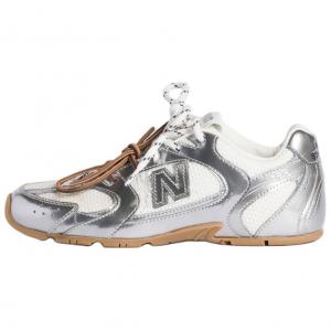 MIU MIU New Balance x NB 530, коллекция New Year, низкие повседневные кроссовки, женские, цвет Liquid Silver