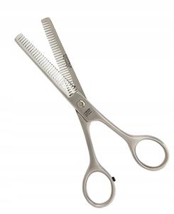 Парикмахерские ножницы филировочные Ponik из закаленной стали Poniks