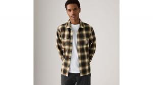 Рубашка рабочая с длинным рукавом Levi's, Hound Dog Plaid - Brown