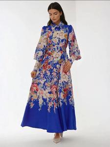 Платье-рубашка Hiccup, синий