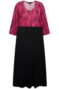 Макси платье Ulla Popken, Ruby red/Black