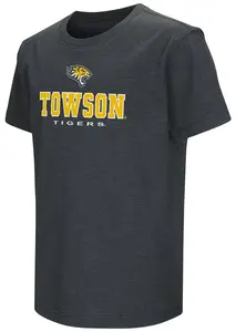 Молодежная футболка Colosseum Towson Tigers черная