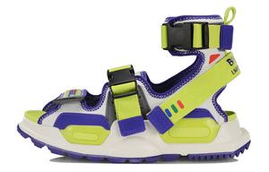 Reburn Beach Sandals Men Milky White/Joe Green Lining