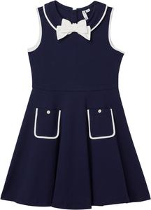 Платье Janie and Jack Ponte Knit Dress, цвет Navy Blue