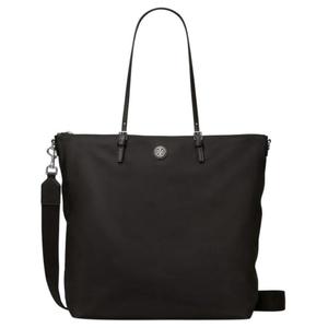 TORY BURCH Тканевая сумка-шопер Сумка для покупок Сумка через плечо Женская сумка на плечо черная