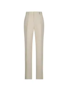 Бежевые классические брюки Lardini