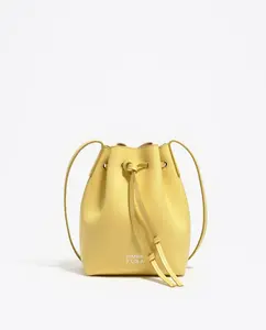 Женская сумка-ведро из кожи Bimba Y Lola, желтый