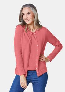 Свитер GOLDNER Strickset, цвет kirschblüte