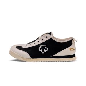 DESCENTE Хрони лайтвейт лоу топ повседневные кроссовки мужские черный белый