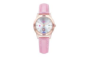 Disney Часы Song Song Series Quartz Movement Leather Watch Bands Watch Women's Watch Silver Dial
