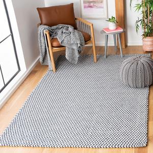 SAFAVIEH, 183 x 275 см, Ковер для пола ручной работы из хлопка, коллекция Salem, цвет dark blue, артикул SLM102N