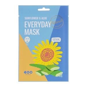 Маска для лица с подсолнечником и алоэ Dearboo, 27 мл