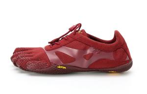 Кроссовки женские низкие бордовые Vibram