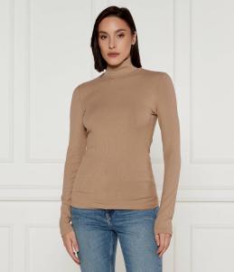 Блуза Calvin Klein Slim Fit, бежевый