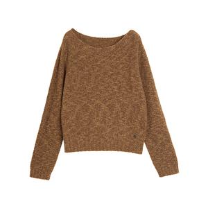 ELLE Свитер Women's Coffee с лодочкой