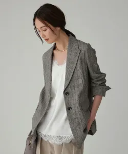 Жакет из крепового льна Babylone, цвет Black 19