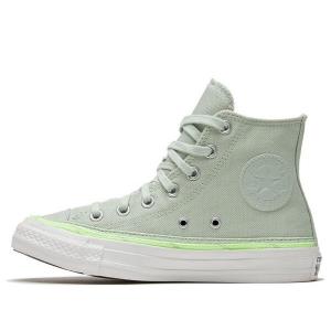 Кроссовки chuck taylor all star high top Converse, зеленый