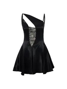 Мини-платье PCFG, черный