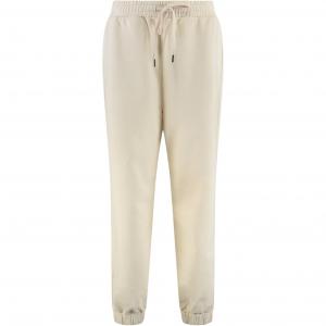 Хлопковые спортивные штаны на шнурке Canada Goose, белый