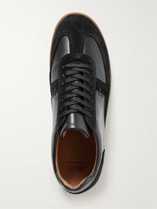 Кроссовки Ansel из замши и кожи MR P., черный