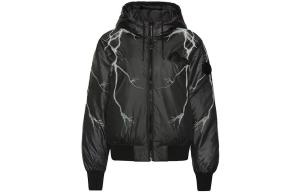 Пуховик женский черный Evisu