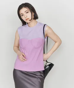 Топ-бюстье без рукавов с круглым вырезом Astraet, цвет Purple