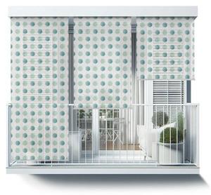 Рулонные шторы Tulup Punkte in zwei Farben, 40x180x1 см, зеленый