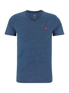 Рубашка LEVI'S  Housemark V-Neck Tee, сапфировый