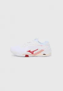 Кроссовки для гандбола wave stealth neo 2 Mizuno, White/Rose Elegance/Lava Falls