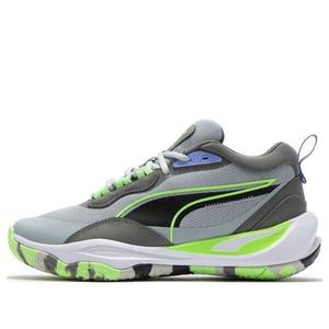 Кроссовки playmaker pro 'grey green' Puma, серый